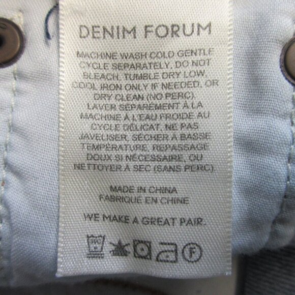 Aritzia Denim Forum The Joni Women's High Rise Loose Jeans 23 Blue Slouchy 576 - Picture 6 of 13
